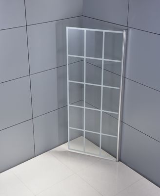 Gestaltete 1800x700mm Badezimmer-Gelenk-Tür gleitende 6mm