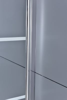 Gestaltete 1800x700mm Badezimmer-Gelenk-Tür gleitende 6mm