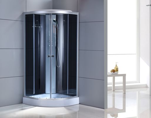 Gebogenes Badezimmer-Duschkabine-Schieben der Ecken-4mm offen