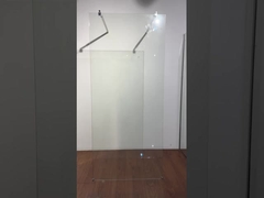 8mm 600x2000mm Schraubbadschirm gehärtetes Sicherheitsglas