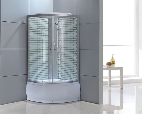 Einfache saubere Quadrant-Duscheinschließungen schieben 1-1.2mm