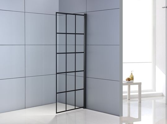 Aluminiumrahmen-Badezimmer-Duschglasschiebetüren 6mm