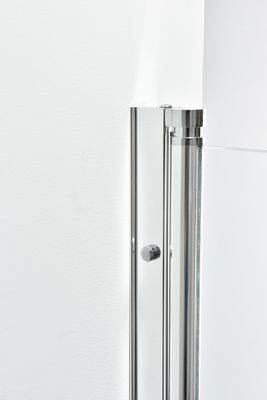 55&quot;“ Klarglas-Silber-Aluminiumrahmen des Gelenk-X47 der Duschtrennwand-6mm
