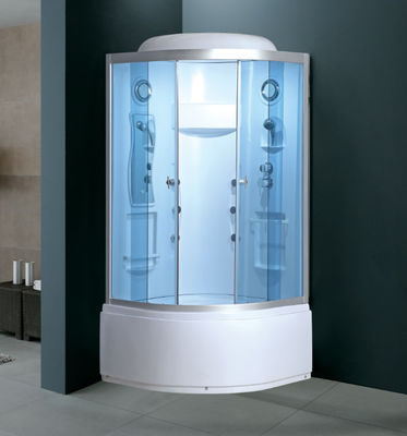 Kundengebundenes Glastür-Strudel-Dampf-Duschkabinen-Sitz-Badezimmer